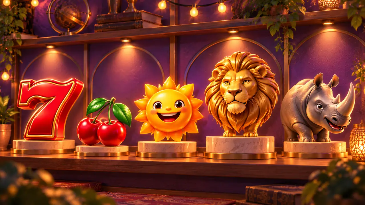 Sevens, fruits and lions: where classic game symbols come from
